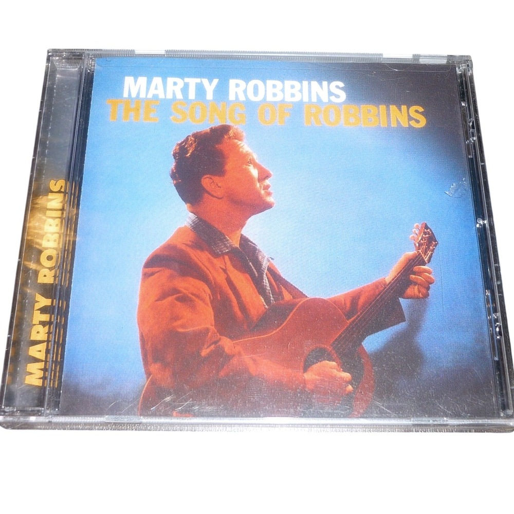 Marty Robbins The Song of Robbins CD Album Blue Excellent Country Mono 1957 1997